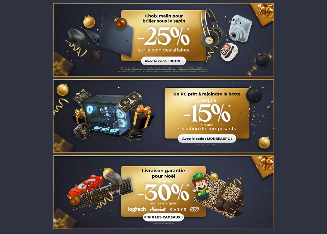 Visuels Noël LDLC