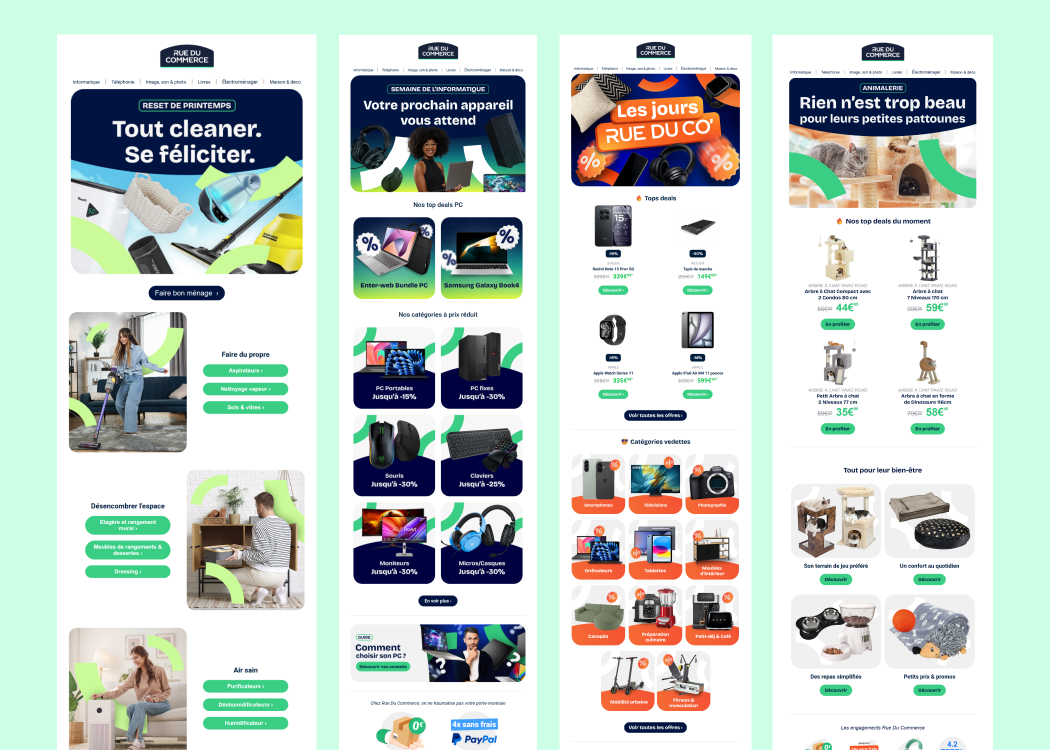 Newsletter Rue du Commerce